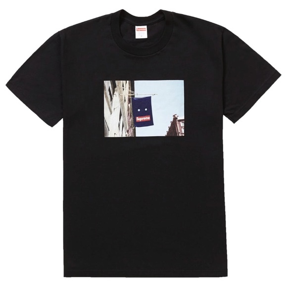 Supreme Banner Tee Tees Short Sleeve